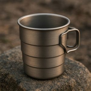 Ultra-Lightweight Titanium Collapsible Cup - Expedition-Grade Durability