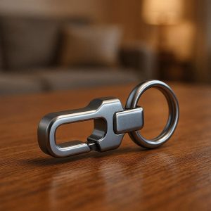 Titanium Quick-Release Key Connector - Ultra-Minimalist & Strong